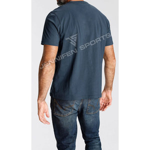 Tissu jersey 100% coton léger de haute qualité, personnalisable, 240 grammes, imprimé numériquement, respirant, coupe classique pour homme - Product Image 6