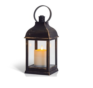 Wholesale Selling Eco-Friendly Premium Portable Centerpiece Metal &Glass <b>Lantern</b> With <b>Brass</b> Antique Finish <b>Lantern</b> for Outdoor - Product Image 1