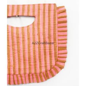 Sac à bandoulière matelassé pour femme, 100% coton indien, style bohème, motif Suzani, fait main, collection exposition - Product Image 5