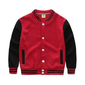 Unisex <b>Black</b> Varsity <b>Jacket</b> With White Sleeves Button Front Casual Autumn Wear Regular Fit Solid Color Polyester Material - Product Image 5