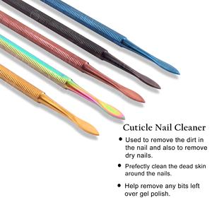 Limpiador de uñas para salón, Kit de limpieza de uñas, cepillo para uñas, herramienta de preparación de uñas, herramienta profesional para limpieza de uñas para técnicos de uñas - Product Image 4