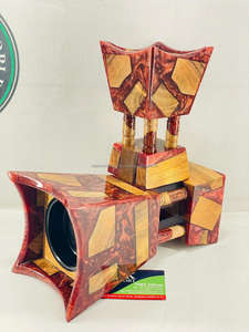 Quemador de Incienso de Resina Epoxi de Madera de Diseño Moderno, Quemador de Incienso Árabe Antiguo en Venta, Decoración del Hogar y Porta Incienso de FWE - Product Image 5