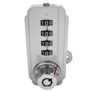 Secure 4-Digit Code Lock for <b>Lockers</b>, Master Key Functional Combination Cam Lock - Product Image 4