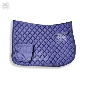 Edredón de algodón de alta calidad con cojín y bolsillo para ecuestre al por mayor - Product Image 1