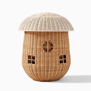 Handwoven rattan playhouse great quality eco friendly toy house play houses for baby toddler - Product Image 1