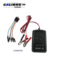 Herramienta de Diagnóstico Automotriz TAIWAN CALIBRE, Probador de Relés Electrónicos de 12V/24V, Prueba de Batería, Certificación CE, Ajuste Universal para Vehículos