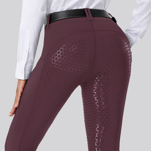 Pantalones de Montar para Mujer con Estampado, Agarre de Silicona, Elásticos, Cómodos, de Cintura Alta y Transpirables - Product Image 6