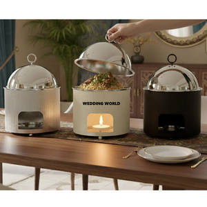 Latest Collection Of Metal Food Warmer For For Royal Weddings <b>Table</b> Ware Dinnerware Supplies Metal Food Warmer - Product Image 5