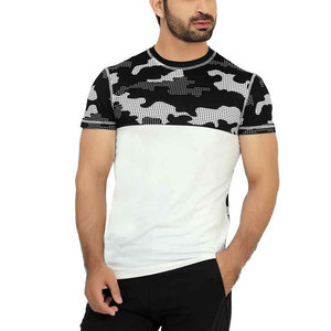 Camisetas de Manga Corta con Cuello Redondo de Alta Calidad al por Mayor para Hombre, Camisetas Personalizadas con Botones, Tejidas, Transpirables y de Talla Grande - Product Image 1