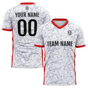 Custom Wholesale OEM Manufacturer Supplier Sublimated Soccer Fan Jersey Interlock Fabric Production - Product Image 3