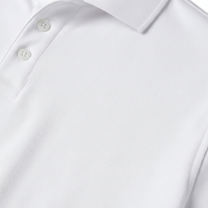 Polo de manga larga personalizado para hombre, transpirable, de punto piqué, con tres botones, para cancha, OEM ODM - Product Image 2
