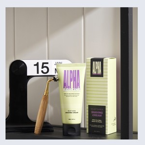 Pack de crèmes ALPHAROUTINE Korean K-Beauty Velvet Surge Shaving Cream 3 pièces Sac de courses Fabriqué en Corée - Product Image 3
