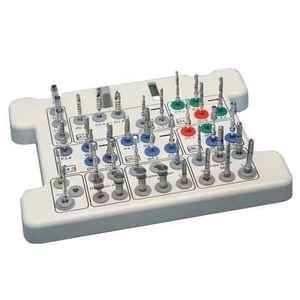 Kit d'instruments de chirurgie implantaire dentaire, outils universels de réparation d'implants dentaires, certifié CE par Grip Surgical - Product Image 1