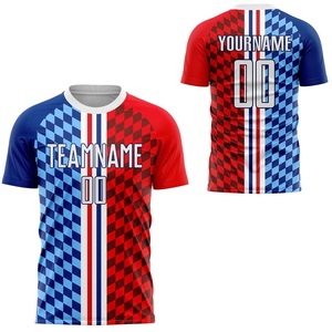 Maillot de football unisexe en gros, dernier design, anti-plis, manches courtes, personnalisable avec nom et logo d'équipe, 100 % polyester, haute qualité - Product Image 3