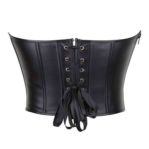 Haut bustier asymétrique sans bretelles personnalisé pour femmes et adolescentes – Collection été Queen's - Product Image 4