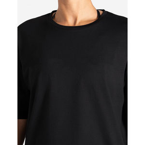 Camiseta de Alta Calidad para Mujer, Estilo Casual, Manga Corta, Cuello Redondo, 100% Algodón Orgánico, Nueva, para Yoga y Ejercicio - Product Image 2