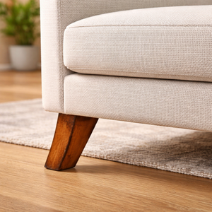 Wide Curved Solid Wood Furniture Legs <b>Sofa</b> Cabinet Feet Replacement Stable Durable Modern Style - Product Image 3