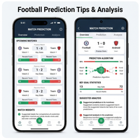 Aplicación de Predicción de Partidos Deportivos RoyalCraft Enterprise para Android/Linux/Mac-Win, Información, Estadísticas, Análisis, Consejos, Stock Disponible