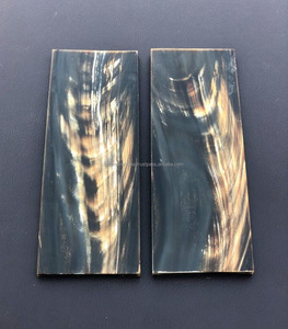 Escamas de Cuerno de Búfalo Natural de Grado A, Talladas, Ecológicas, Imitación Antigua para Empuñaduras de Cuchillos Personalizadas y Monturas de Gafas - Product Image 4