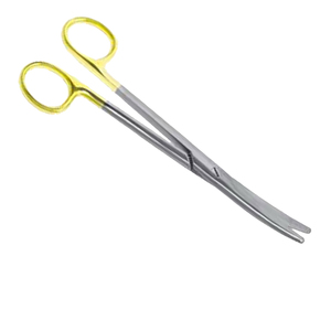 Ciseaux Mayo manuels de haute qualité, courbés, en acier inoxydable chirurgical Supercut, certifiés CE, kit chirurgical de classe II, chirurgie générale - Product Image 1