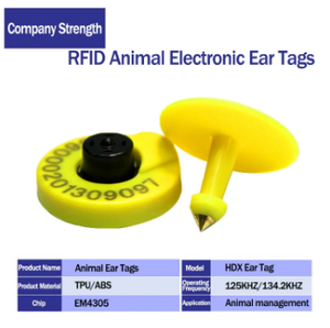 Etiqueta de Identificación de Ganado UHF RFID ISO11784 FDX-B, Chip de Plástico TPU Nuevo, Gestión y Seguimiento de Vacas, Cerdos, Ovejas y Cabras <span class=keywords><strong>en</strong></span> Granjas - Product Image 4