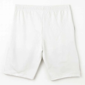 Custom Poly/Cotton Terry Shorts Drawstring Elastic Waist White Black Gray Color Panelled Casual Sporty Style Breathable <b>GYM</b> - Product Image 2