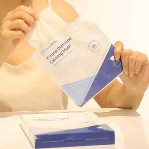 บลูเพทัล โกรีน วาย โซน ไดมอนด์ คาลมมิ่ง มาส์ก ส่วนผสม 40 กรัม 1 แผ่น 5 ชิ้น สำหรับทุกเพศ บำรุงผิวให้เรียบเนียน ให้ความรู้สึกสบายผิว - Product Image 6