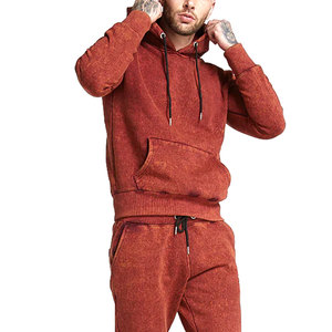 Sudadera con Capucha de Invierno para Hombre, Estilo Desgastado, 100% Poliéster, Hecha a Medida, OEM, Corte Ajustado, con Bolsillo, Transpirable, Color Oscuro - Product Image 2