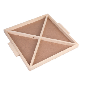 Bandeja clásica de madera para frutos secos, para el hogar, habitación de invitados, dormitorio, bandeja decorativa y para servir frutos secos a precio económico. - Product Image 2