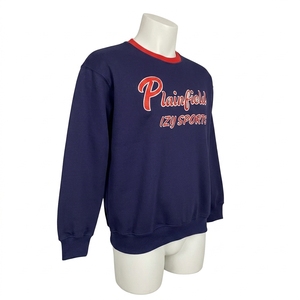 Sudadera Clásica de Cuello Redondo para Hombre, de Felpa Relajada, Mezcla de Algodón, Manga Larga, Ropa Casual para el Día a Día, Sudadera Deportiva - Product Image 2
