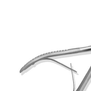 Rongeur dentaire Blumenthal de haute qualité n°3, manuel, à angle de 30°, 15 cm, en acier inoxydable, réutilisable, instrument de chirurgie orale - Product Image 3
