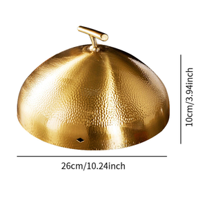 Couverture de table en acier inoxydable avec design simple en argent, idéale pour la cuisine et les petits-déjeuners, en vente - Product Image 6