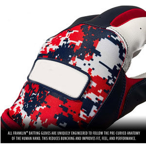 Breathable Waterproof Full Finger <b>Baseball</b> Batting <b>Gloves</b> Premium Anti Slip Grip Shock Absorption Lightweight Durable Sports - Product Image 3