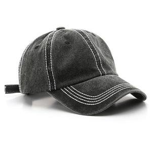 Gorras de Béisbol Personalizadas, Económicas, Estilo Vintage, Lavadas, Desgastadas, con Adornos, para Hombres y Mujeres - Product Image 1