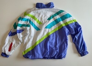 Chaqueta Deportiva Impermeable Personalizada para Correr, con Cierre, Estampado y Ribete Reflectante, para Hombre, Negra, de Poliéster/Spandex Arrugado - Product Image 5