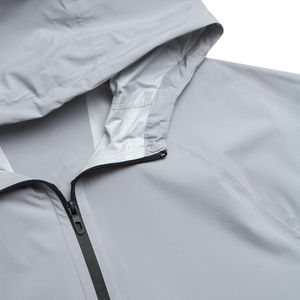 Veste de pluie imperméable et respirante pour homme, coupe-vent léger, manteau d'extérieur avec poignets ajustables et capuche. - Product Image 5
