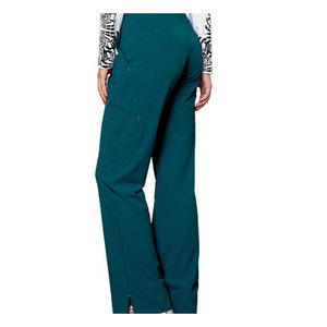 Women <b>Scrub</b> Set Blue V-Neck Top With Pockets And Drawstring Pants Hospital <b>Scrub</b> Suit - Product Image 4