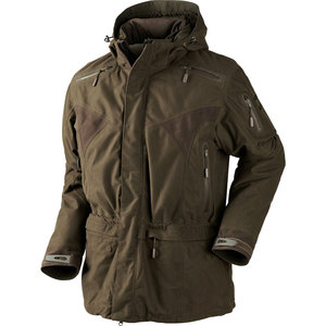 Veste de randonnée et de chasse respirante coupe-vent de couleur unie, en toile 100% coton avec logo personnalisé pour la saison hivernale - Product Image 1