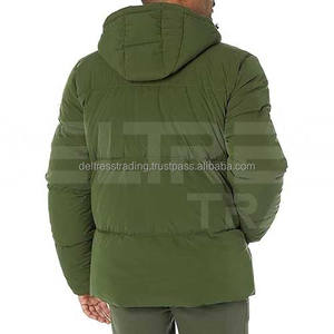 Chaqueta acolchada a prueba de viento con cuello con capucha y bordado, mejor calidad, precio al por mayor, nueva chaqueta de invierno informal de diseñador para hombre 2025 - Product Image 2