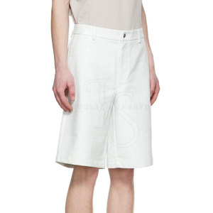 Lightweight Casual Canvas Men Leather Shorts Comfortable Button Fly Closure Top Selling Summer Wear Plain Dyed Solid <b>Waterproof</b> - Product Image 2