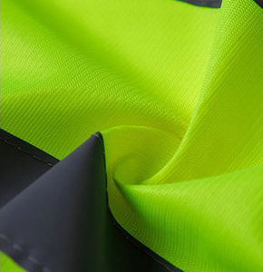 Gilet de sécurité réfléchissant en polyester, classe 2, imperméable, avec LED clignotante, fluorescent, haute visibilité, personnalisable - Product Image 5