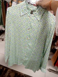 Elegante Camisa de Fiesta para Mujer, Diseño Estampado, Suave, Transpirable y Ligera, Tejido Satinado, Color Rosa, Cómoda, Moda de Verano - Product Image 4