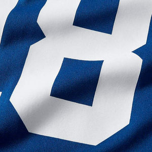 เสื้อเจอร์ซีย์อเมริกันฟุตบอลผู้หญิง พิมพ์โลโก้ตามสั่ง คุณภาพ 100% ไซส์ใหญ่ แขนสั้น คอวี สายปรับได้ สำหรับเล่นกีฬา - Product Image 5