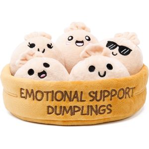 Jouets en peluche réconfortants pour le soutien émotionnel, design Dumplings - Product Image 1