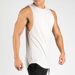 Vente en gros de vêtements de fitness d'été personnalisés pour hommes, débardeur en polyester et spandex pour musculation - Product Image 3