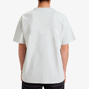 เสื้อยืดลำลองผู้ชาย ผ้าฝ้าย 100% ทรงหลวม โอเวอร์ไซส์ ลายสก็อต ใส่สบาย ระบายอากาศได้ดี แห้งเร็ว รับสกรีนโลโก้แบบดิจิตอล - Product Image 2