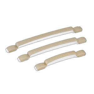 Modern Design Premium Brass Natural Color Drawing Wall Mounted for Hotel School Bathroom Use Towel Bar - Product Image 6