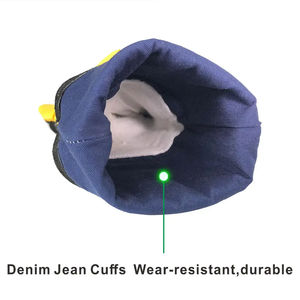 Guante de Trabajo de Seguridad Contra Incendios, Guante de Bombero Protector de Algodón Ignífugo para Soldadura, Ropa con Diseño Personalizado, Servicio OEM - Product Image 4