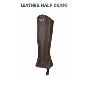 Polainas de Cuero para Montar a Caballo, Polainas Ecuestres Duraderas y Protectoras, Polainas de Montar con Logotipo Personalizado - Product Image 2