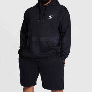 Conjunto de Sudadera con Capucha y Pantalones Cortos para Hombre 2026, Estilo Moderno con Tela Flexible para Uso Activo e Informal - Product Image 6